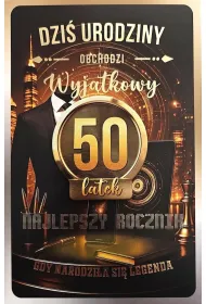 Yeku Karnet z wymiennymi rocznikami 50 m�ska