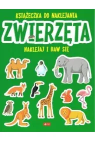 Zwierz�ta. Ksi��eczka do naklejania