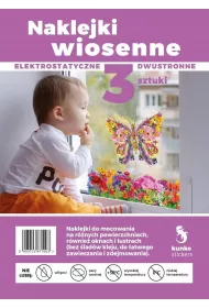 Kunke Naklejki wiosenne Motyl i ��ka
