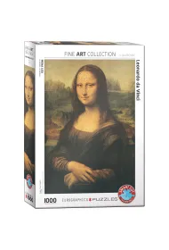 Puzzle 1000 el. Mona Lisa, Leoanardo da Vinci Eurographics