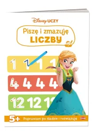 Disney Uczy Kraina Lodu. Pisz� i zmazuj� liczby