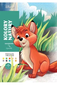 Art therapy. Kolorowanka antystresowa. Disney. Kolory natury. Zagadkowe rysunki