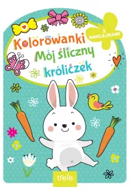 M�j �liczny kr�liczek. Kolorowanka z wykrojnikiem