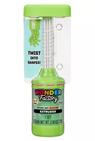 Wonder Factory Never Dry Dough Extruder - Green Mga Entertainment
