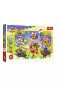 Puzzle 100 Zwariowane Super Zings Trefl