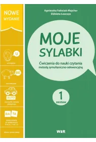 Moje sylabki. �wiczenia do nauki czytania metod� symultaniczno-sekwencyjn�. Zestaw 1
