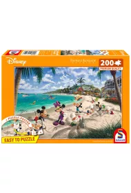 Puzzle 200 el. PQ Thomas Kinkade Myszka Miki & Minnie Schmidt