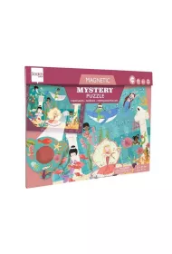 Puzzle magnetyczne i gra 2w1 Syrenki Scratch