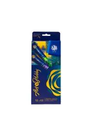 Farby tempery 12kol 12ml ASTRA 602124005