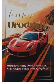 Yeku Karnet urodziny z wymiennymi cyframi JCX-238