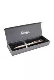 Pentel Eleganckie pi�ro kulkowe EnerGel 0,7 mm BL2007 w etui szampa�skie