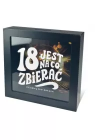 Skarbonka HOME 18-tka, jest na co zbiera� (19x19x5,5cm) Pan Dragon