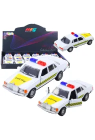 Policja z nap�dem metalowy otwierane drzwi 1:23 LeanToys