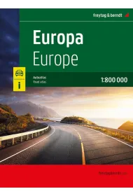 Europa Atlas samochodowy 1:800 000