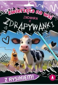 Wydrapywanka 180X260 Zwierz�ta na wsi. Zadanka & zdrapywanki SKRZAT 079739