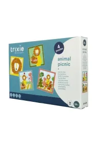 Puzzle 4w1 Piknik ze Zwierz�tkami Trixie Baby