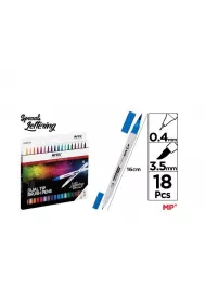 Artix Markery dwustronne p�dzelkowe 18 szt.