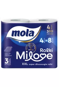 Mola Milove Papier toaletowy 3-warstwowy 4 szt.