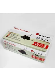Titanum Klipy biurowe 32mm