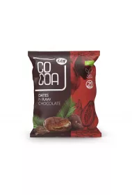 Cocoa Daktyle w surowej czekoladzie 70 g Bio