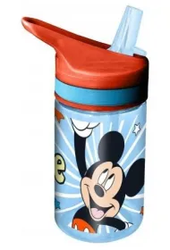 KIDS EUROSWAN Bidon butelka na wod Tritan Myszka Miki Mickey Mouse MK22065 400 ml
