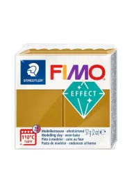 Staedtler Masa termoutwardzalna Fimo 57g zoty metaliczny