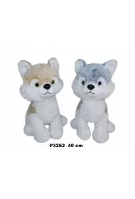 Pies Husky 30cm - 2 kolory Sun-Day