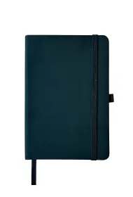 Notes A5 z gumk� czarny V-5