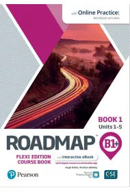 Roadmap B1+. Flexi Course Book 1 + Ksi��ka w wersji cyfrowej