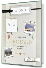 Karnet okazjonalny B6 z kopert� Urodziny PAN DRAGON HM200-3358