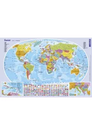 Demart Podkadka na biurko Mapa wiata