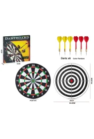 Tarcza z rzutkami dwustronna 45cm Madej