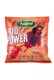 Biopont Chrupki kukurydziane o smaku truskawkowym bezglutenowe 55 g Bio