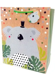 Fresh Torebka ozdobna matowa Koala 26x32x12cm