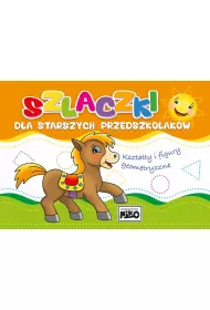 Szlaczki dla starszych przedszkolak�w Kszta�ty i figury geometryczne