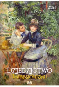 Kalendarz 2025 Dziedzictwo Impresjonizmu cienny A2 V.1