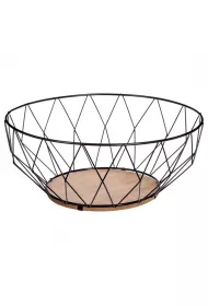 5five Simply Smart Metalowy kosz na owoce Diamond 28 cm