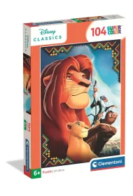 Puzzle 104 el. SuperColor. The Lion King Clementoni