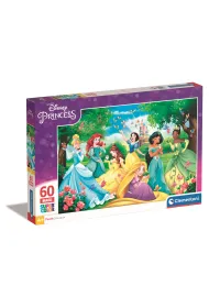 Puzzle 60 el. Maxi SuperColor. Princess Clementoni