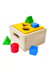 Skrzynia z figurami geometrycznymi plan toys
