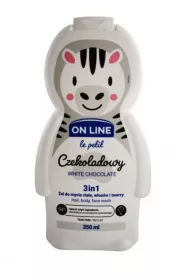 On Line Le Petit el do mycia ciaa, wosw i twarzy 3w1 dla dzieci Czekoladowy 350 ml