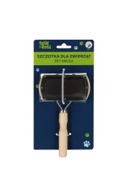 Szczotka dla zwierz�t 2stronna naturalna TRIK&ROLL 560690