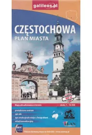 Cz�stochowa plan miasta 1:16000/Galileos/
