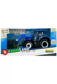 Bburago tractor new holland chwytak balot�w 1:32