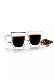 Vialli Design Zestaw filianek do espresso z podwjn ciank Amo 23055 2 x 50 ml