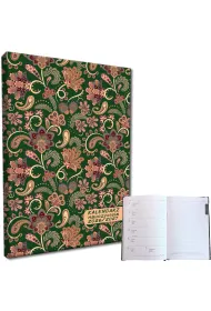 Kalendarz nauczyciela 2026/2027 A5 tygodniowy Paisley Green
