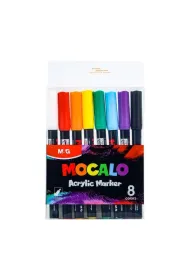 Marker akrylowy 1mm 8 kolor�w M&G