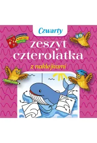 Biblioteczka m�drego dziecka. Czwarty zeszyt czterolatka z naklejkami