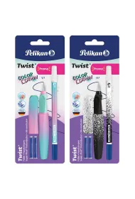 Pelikan Zestaw Twist Color Edition: Pi�ro wieczne + naboje + korektor mix