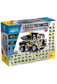Science Hi Tech Stem 50w1 Pojazdy konstrukcyjne Lisciani